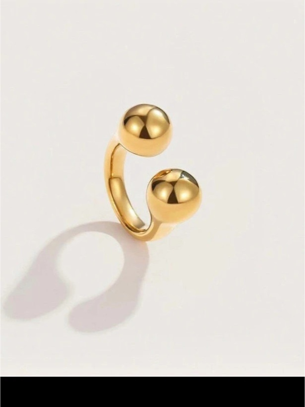 Gold Open Ring Like New
